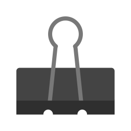 Binder clip  Icon