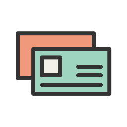 Business cards  Icon