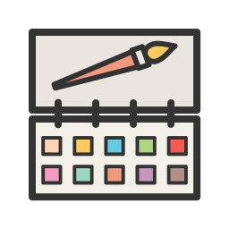 Color box  Icon