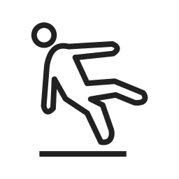 Falling on ice  Icon