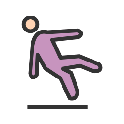 Falling on ice  Icon