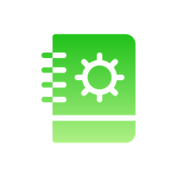Manual Data Gear Icon