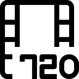 720p-Film  Symbol