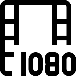 1080p-Film  Symbol