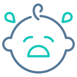 Baby crying  Icon