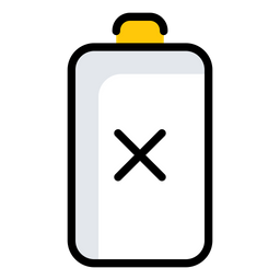 Empty battery  Icon