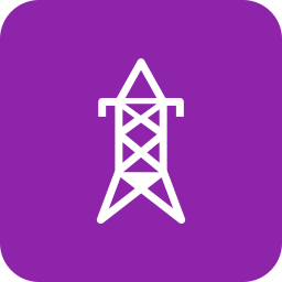 Elektrischer Turm  Symbol