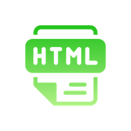 Format Extension Html Icon
