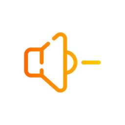 Decrease Volume  Icon