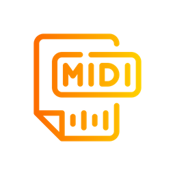 Midi File  Icon