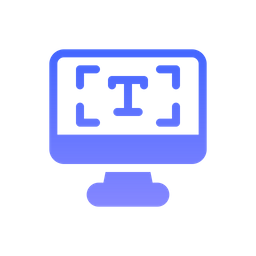 Graphic Desigtext Tool  Icon