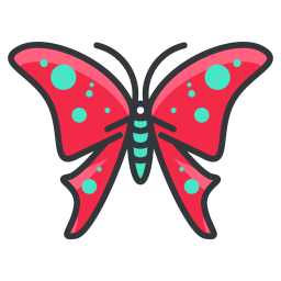 Schmetterling  Symbol