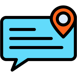 Chat location  Icon