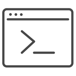 Editor de código  Ícone