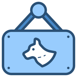 Dog Sign  Icon