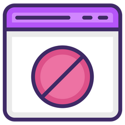 Browser block  Icon