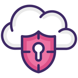 Cloud security  Icon