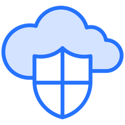 Cloud security  Icon