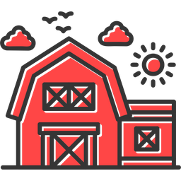 Barn  Icon