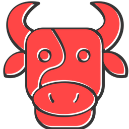 Cow Face  Icon