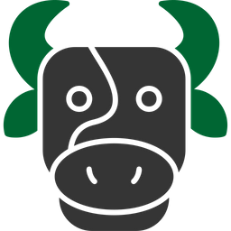 Cow Face  Icon