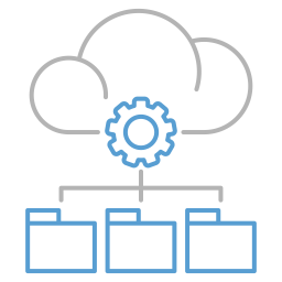 Datenmanagement  Symbol