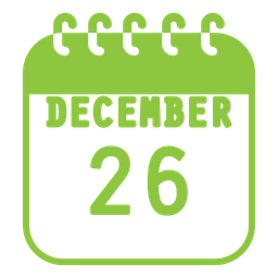 December Calendar  Icon