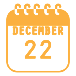 December Calendar  Icon