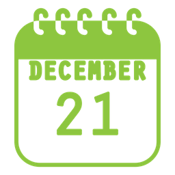 December Calendar  Icon