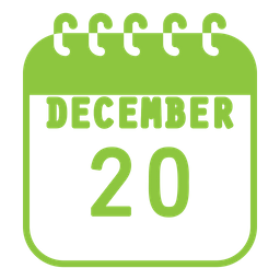 December Calendar  Icon