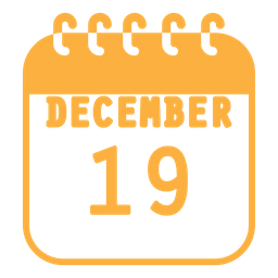 December Calendar  Icon