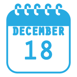 December Calendar  Icon