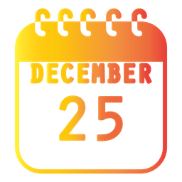 December Calendar  Icon