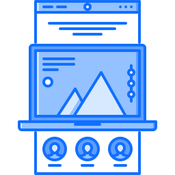 Landing page  Icon