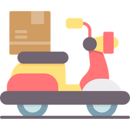 Delivery Bike  Icon