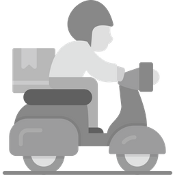 Delivery Bike  Icon