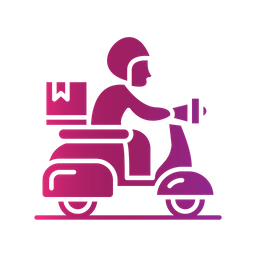 Delivery Bike  Icon