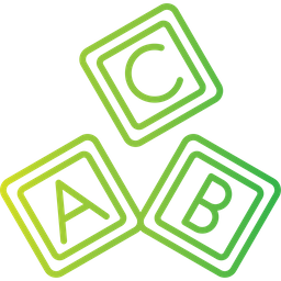 Abc Block  Icon