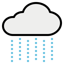 Nieselregen  Symbol