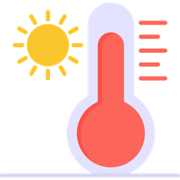 High Temperature High Hot Icon
