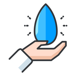 Pflegewasser  Symbol