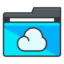 Cloud folder  Icon