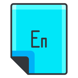 En File Extension Icon