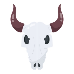 Bull Skull  Icon