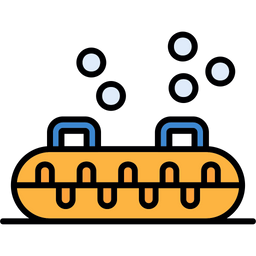 Inflatable Sled  Icon