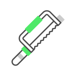 Serra de coping  Ícone