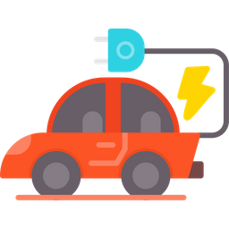 Electric Car  Icon