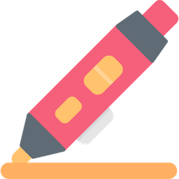 D Pen  Icon