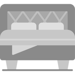 Cama de casal  Ícone