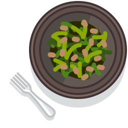 Food plate  Icon